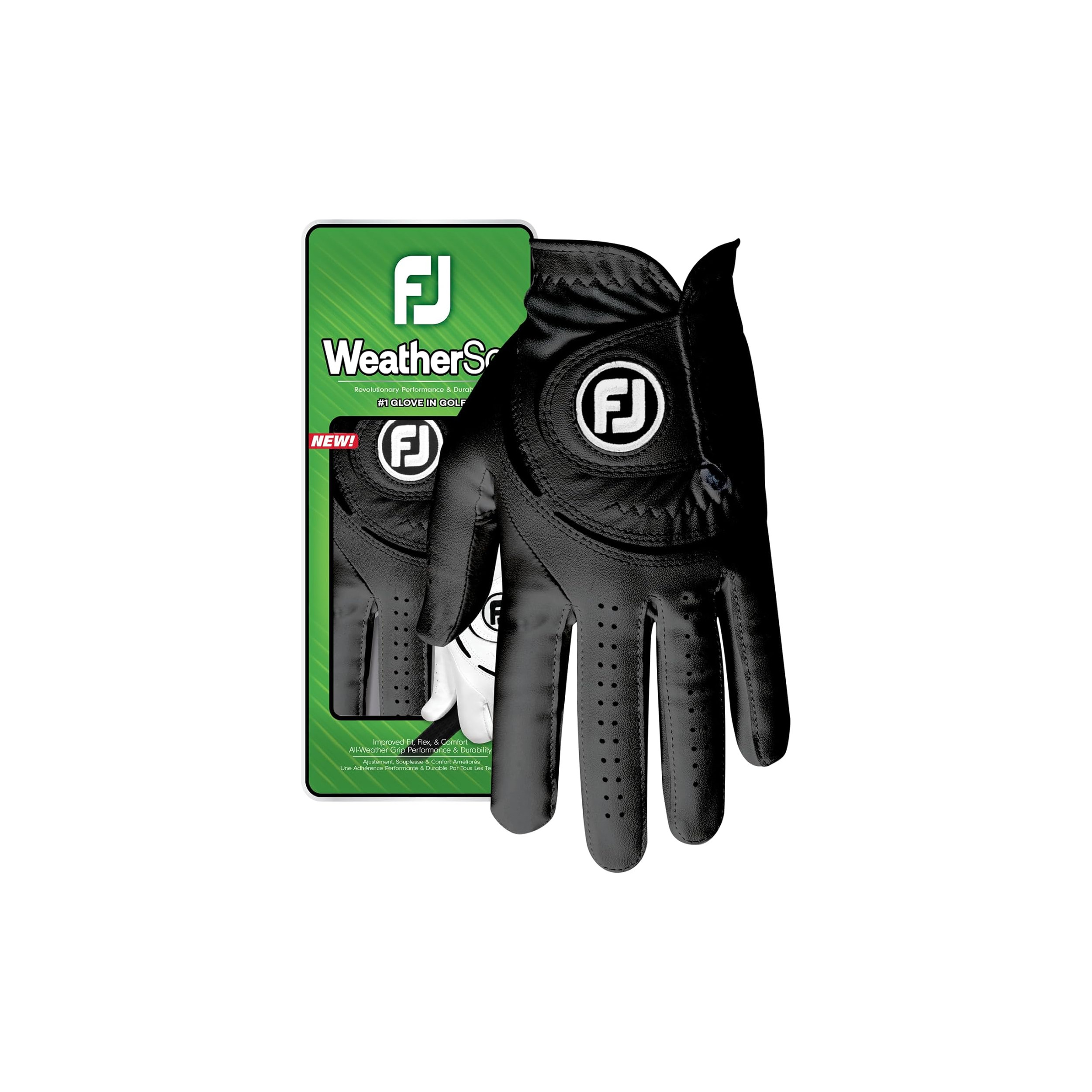 GUANTE DE GOLF FOOTJOY WEATHERSOF BLACK