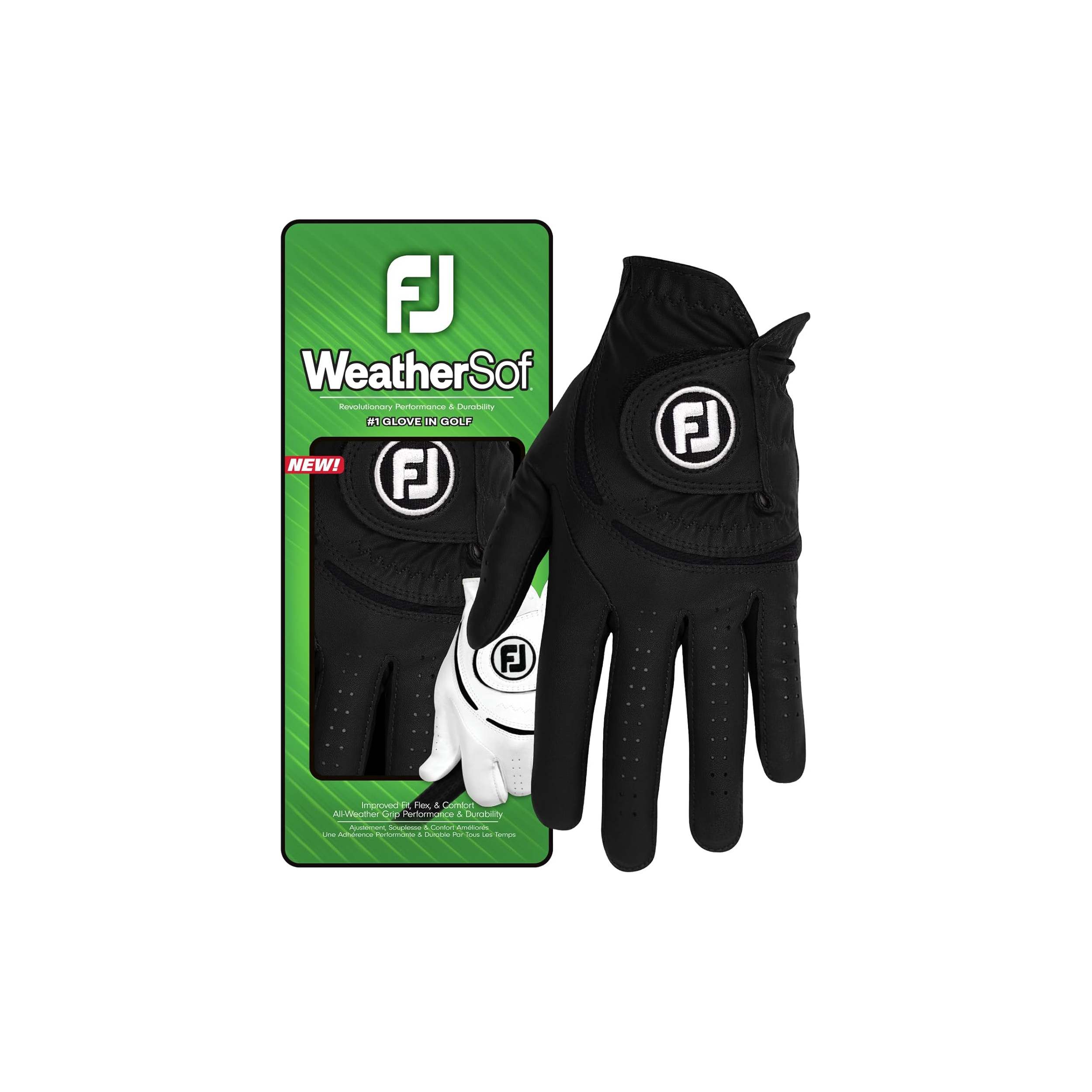 GUANTE FOOTJOY WEATHERSOF LADY NEGRO 2024