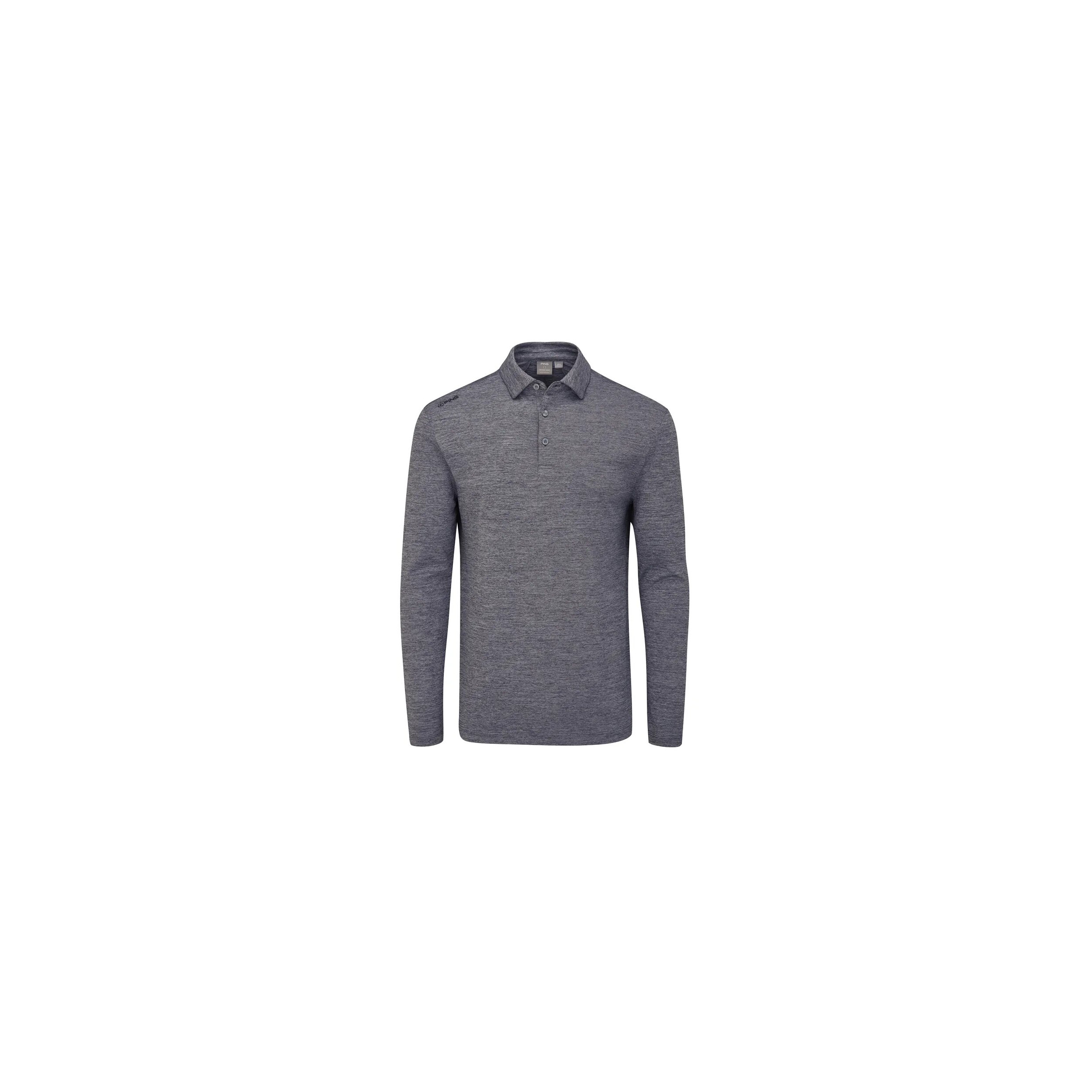 POLO PING EMMETT CHARCOAL MARL