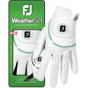 GUANTE DE GOLF FOOTJOY WEATHERSOF BLANCO/TURQUESA