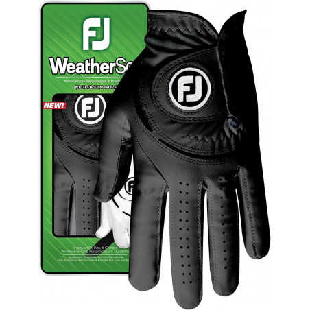 GUANTE DE GOLF FOOTJOY WEATHERSOF BLACK