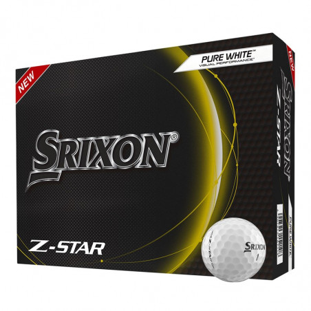 BOLAS DE GOLF SRIXON Z-STAR PURE WHITE