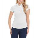 POLO FOOTJOY CAP SLEEVE LISLE WHITE