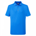 POLO FOOTJOY JUNIOR FLORAL LISLE COBALT
