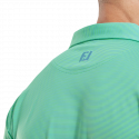 POLO FOOTJOY MICRO FEEDER STRIPE LISLELGN/MNT