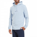 JERSEY FOOTJOY OTTOMAN JACQUARD HOODIE SKY