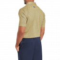 POLO FOOTJOY CITRUS PRINT LISLE TAXI/NAVY