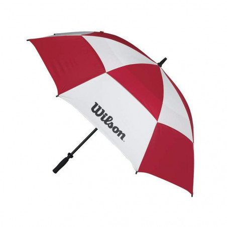 PARAGUAS WILSON DOUBLE CANOPY RED/WHITE