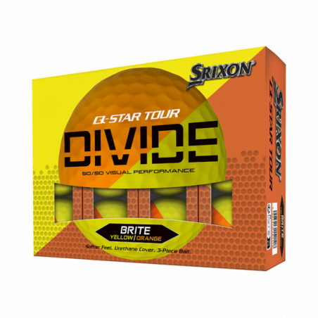 BOLAS DE GOLF SRIXON Q-STAR TOUR DIVIDE2
