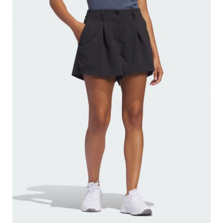 BERMUDA ADIDAS LADY GO-TO PLEATED BLACK