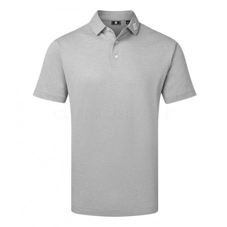 POLO FOOTJOY STRETCH SOLID ATHLETIC FIT GRIS
