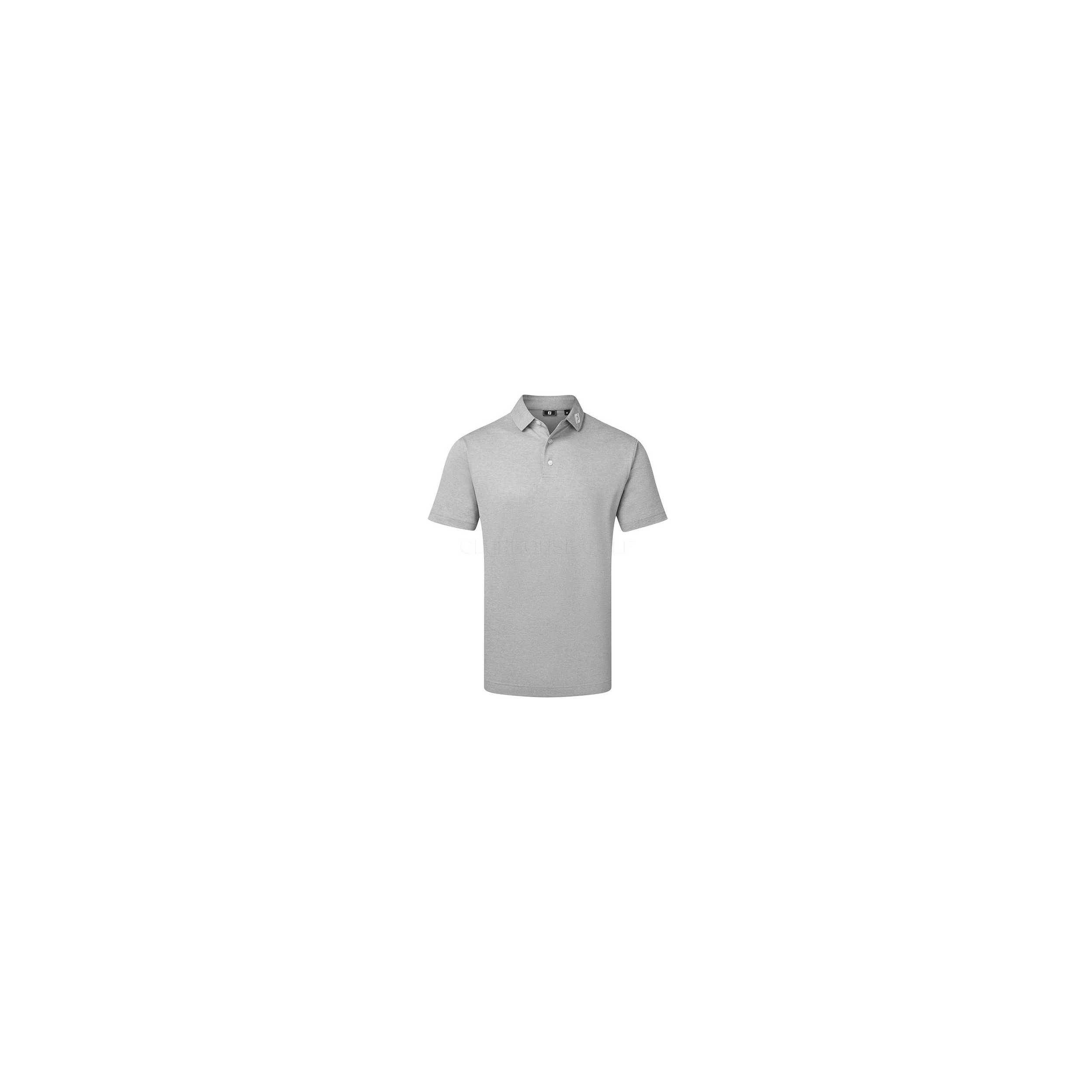 POLO FOOTJOY STRETCH SOLID ATHLETIC FIT GRIS