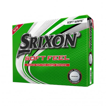 GOLF BOLAS SRIXON SOFT FEEL BRANCA
