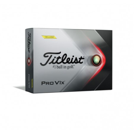 GOLF BALLS TITLEIST PRO V1X YELLOW