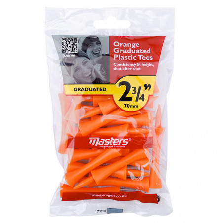 TERCEIROS MASTERS GOLF GRADUADO 70MM ORNG