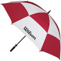 PARAGUAS WILSON DBL CANOPY 62 ROJO/BLANCO
