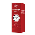 BOLAS DE GOLF CALLAWAY CHROME SOFT BLANCA