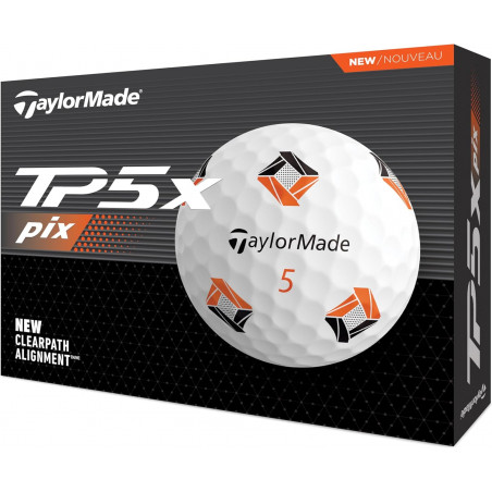 BOLAS DE GOLF TAYLORMADE TP5X PIX 2024