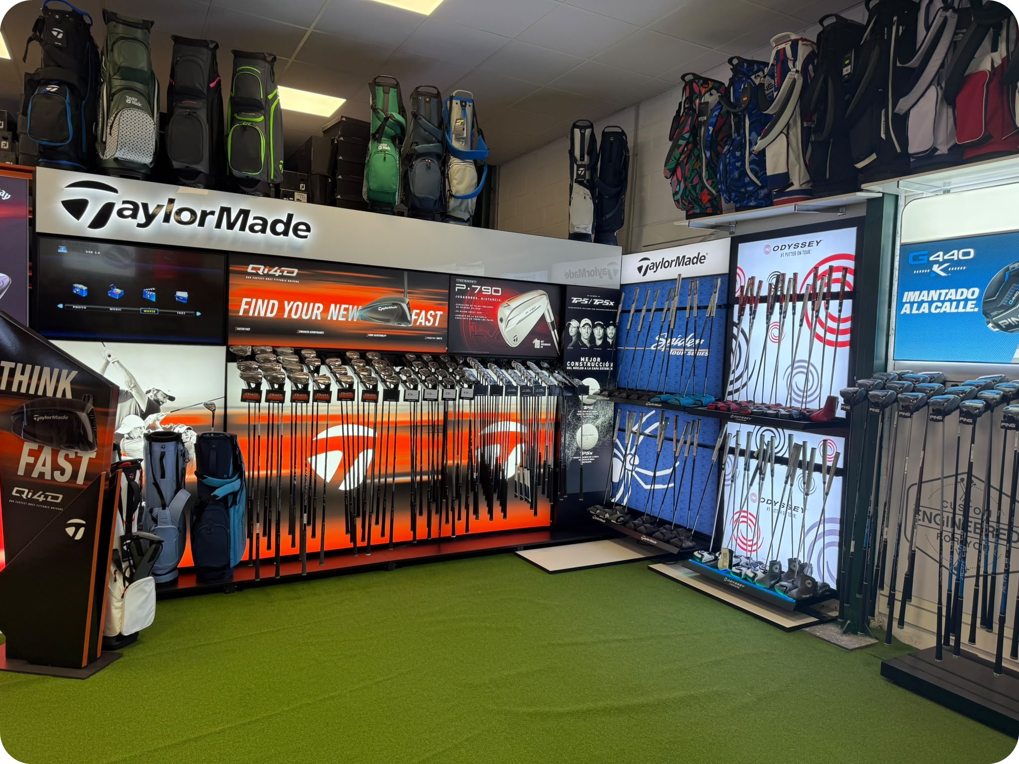 Equipamiento y marcas de golf en BigOutlet Sports